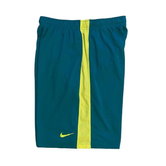 Nike Mens Athletic Shorts Medium Blue Fly 2.0 Dri-Fit Lightweight 519501-383 - Picture 2 of 6